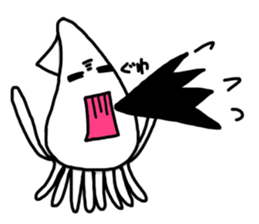 Squid of pet sticker #746506