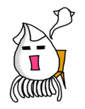 Squid of pet sticker #746508