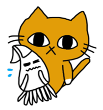 Squid of pet sticker #746511