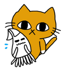 Squid of pet sticker #746511