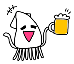 Squid of pet sticker #746515