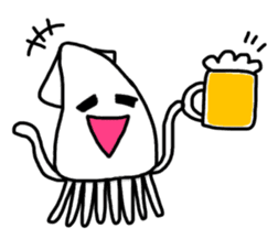 Squid of pet sticker #746515