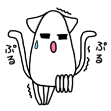 Squid of pet sticker #746516