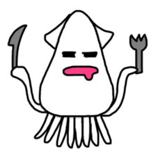 Squid of pet sticker #746518