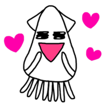 Squid of pet sticker #746521