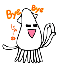 Squid of pet sticker #746523