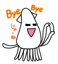 Squid of pet sticker #746523