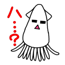 Squid of pet sticker #746524