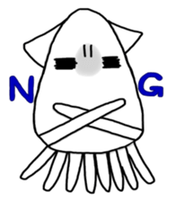 Squid of pet sticker #746525
