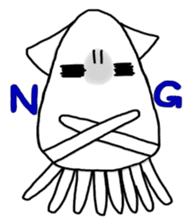 Squid of pet sticker #746525
