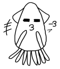 Squid of pet sticker #746526