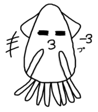 Squid of pet sticker #746526
