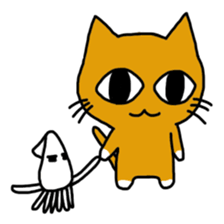 Squid of pet sticker #746528