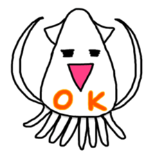 Squid of pet sticker #746529