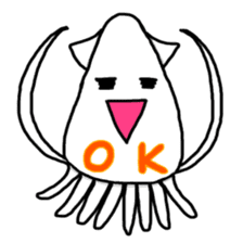 Squid of pet sticker #746529