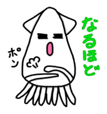Squid of pet sticker #746534