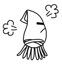 Squid of pet sticker #746538