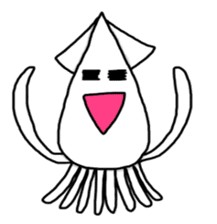 Squid of pet sticker #746540