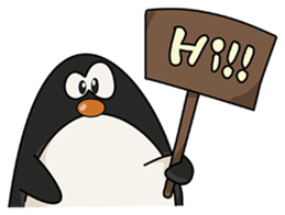 Piku the Penguin!! sticker #746638