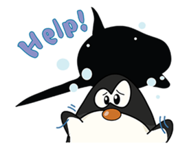 Piku the Penguin!! sticker #746641
