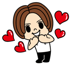 (^-^)TERUHIKO LINESTAMP 1st sticker #746987