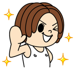 (^-^)TERUHIKO LINESTAMP 1st sticker #746989