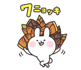 Rabbit and bamboo shoots sticker #747110