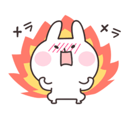 Rabbit and bamboo shoots sticker #747127