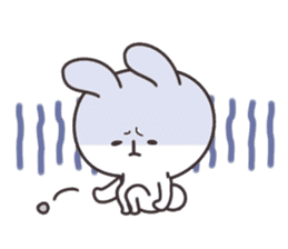 Rabbit and bamboo shoots sticker #747140