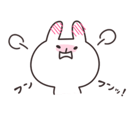 Rabbit and bamboo shoots sticker #747141