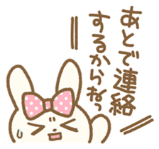 Immediate replies with Ribbon! sticker #747381