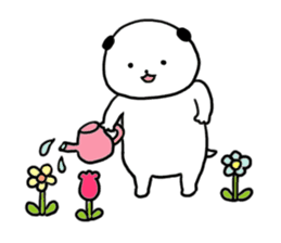 Rice cake dog sticker sticker #747831