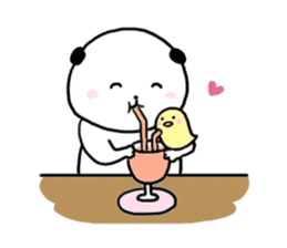 Rice cake dog sticker sticker #747834