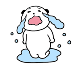 Rice cake dog sticker sticker #747837