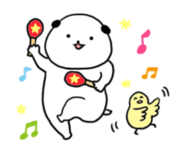 Rice cake dog sticker sticker #747852