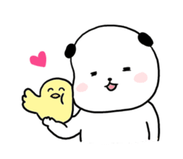 Rice cake dog sticker sticker #747857