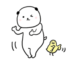 Rice cake dog sticker sticker #747860