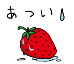 I feel Strawberry sticker #748257