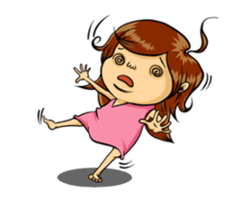 women sticker sticker #748265