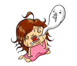 women sticker sticker #748279