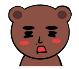 Bear asked when I was troubled sticker #748922