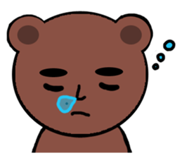 Bear asked when I was troubled sticker #748931
