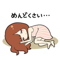 Word girls sticker #749600