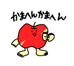 apple man sticker #750675