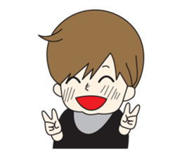 My name is HARU! sticker #750784