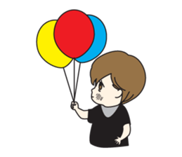 My name is HARU! sticker #750801