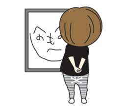 My name is HARU! sticker #750810