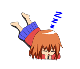 Twins sister stamp The 2nd phase sticker #750826