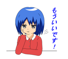 Twins sister stamp   The 2nd phase sticker #750835