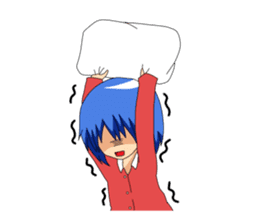 Twins sister stamp The 2nd phase sticker #750852